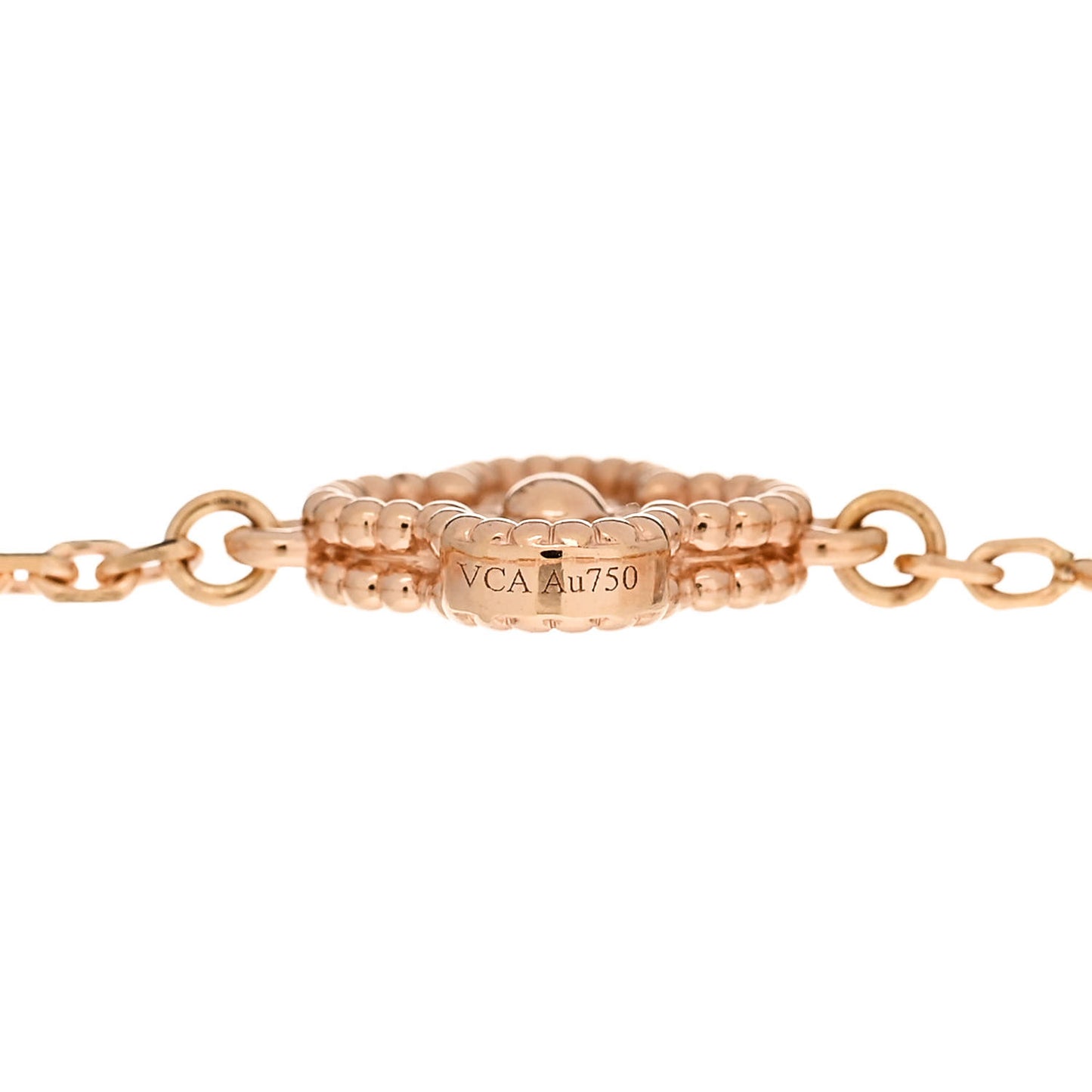 18K Rose Gold 6 Motifs Sweet Alhambra Bracelet