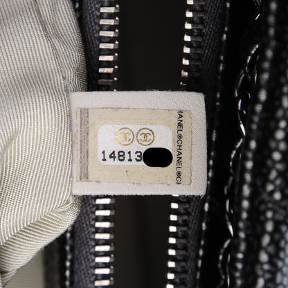 Chanel Caviar Quilted Timeless CC Tote Dark Silver 7 of 7
