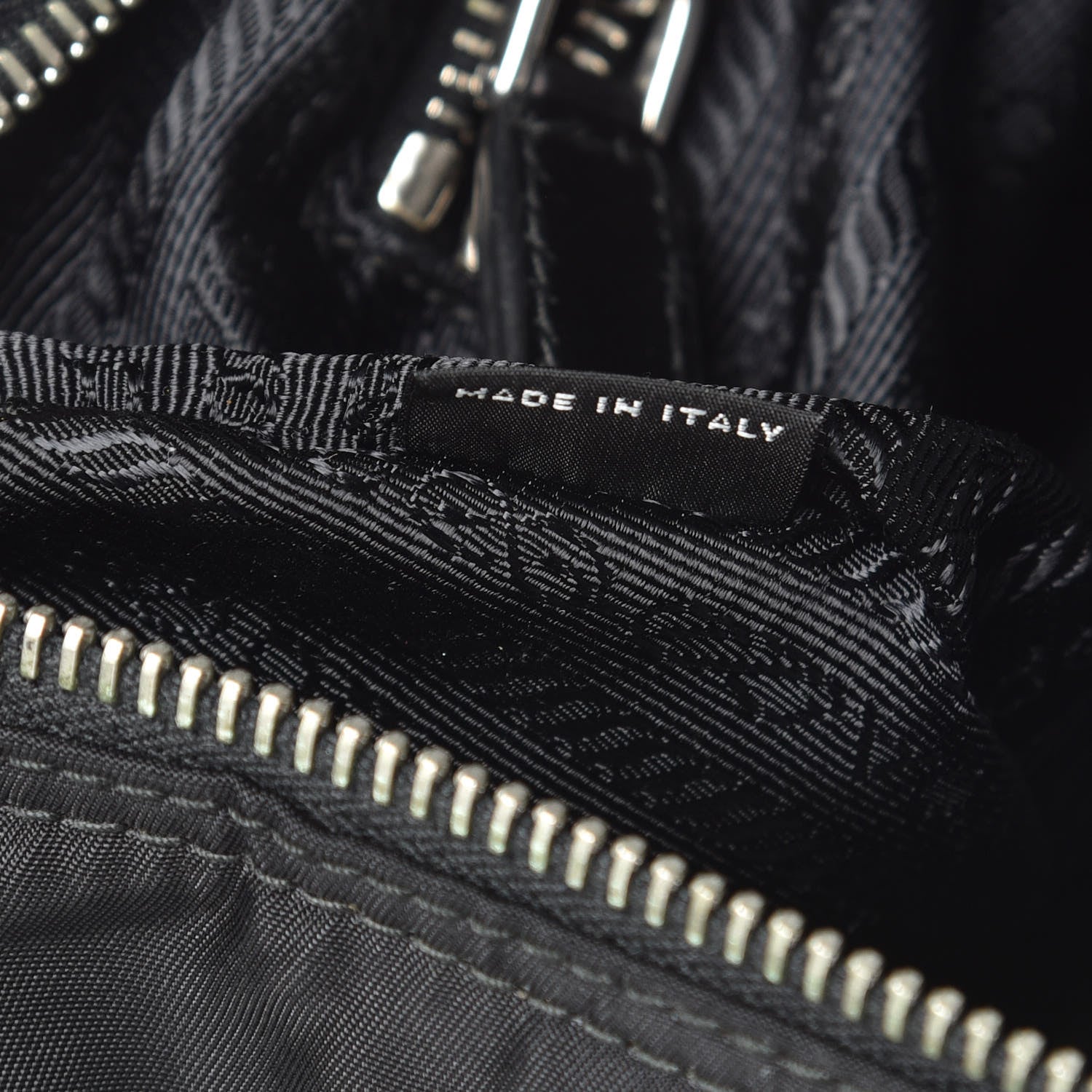 Prada Tessuto Nylon Messenger Bag Black 7 of 12