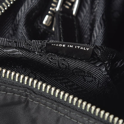 Prada Tessuto Nylon Messenger Bag Black 7 of 12