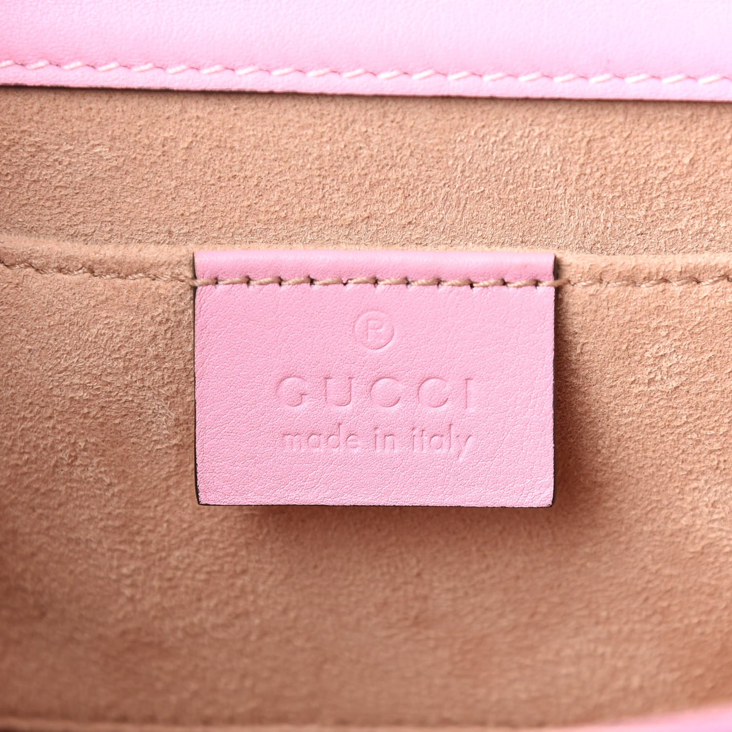 GG Supreme Monogram Strawberry Small Padlock Shoulder Bag