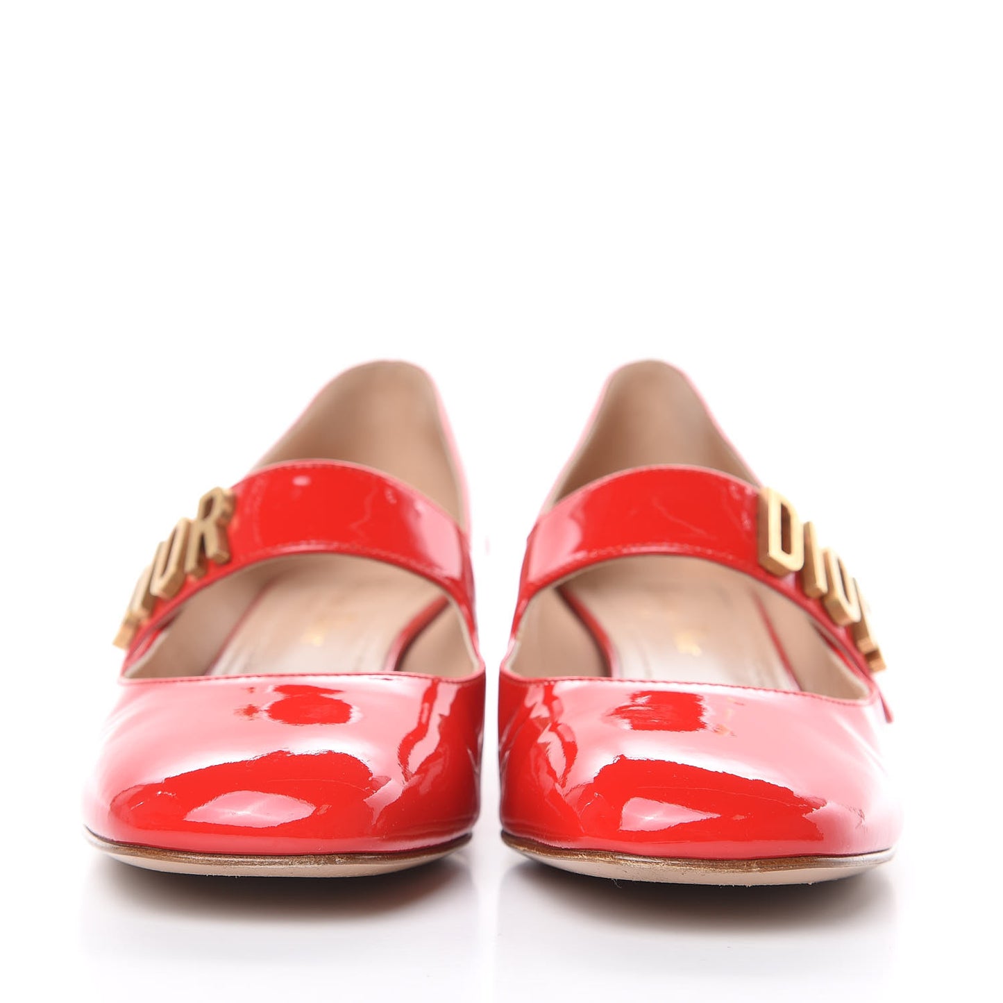 Patent Baby-D Ballet Pumps 36.5 Deep Red