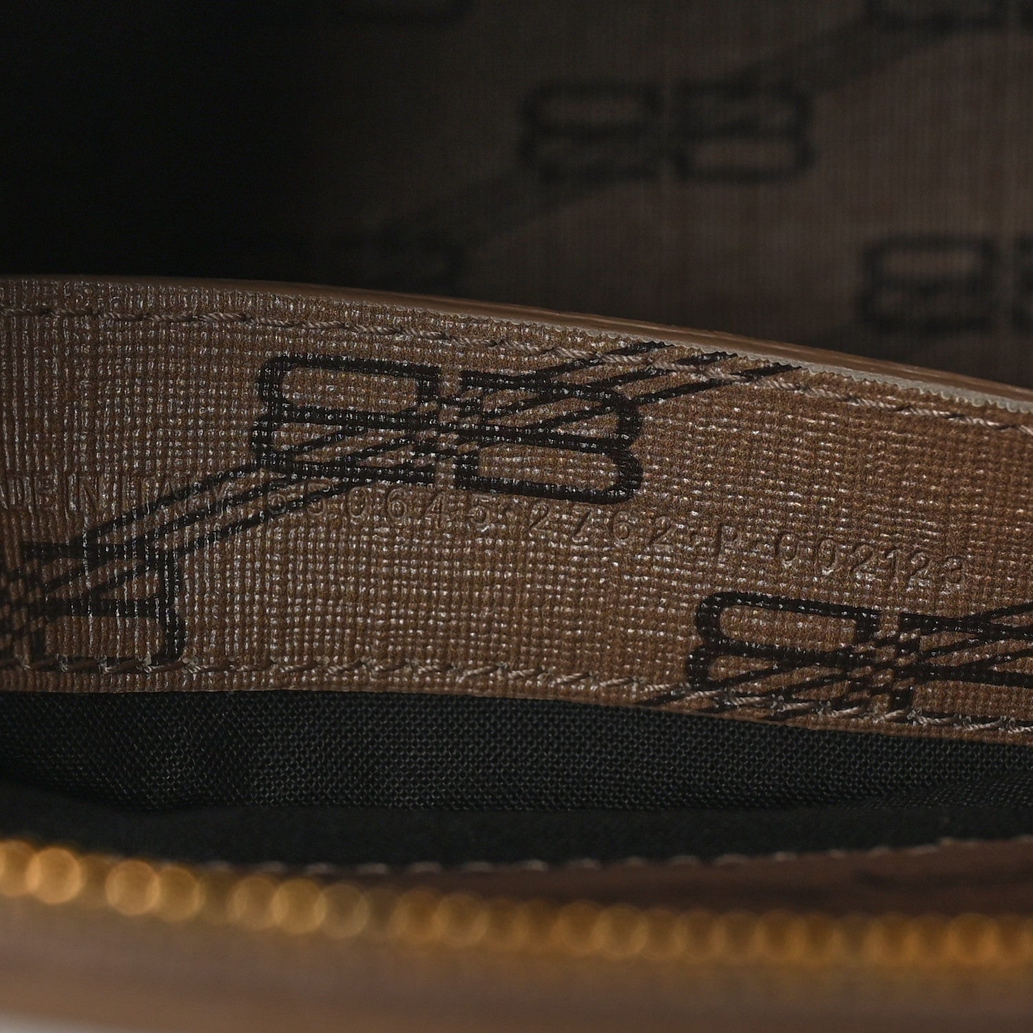 Balenciaga Coated Canvas BB Monogram S Ville Top Handle Bag Beige Brown 7 of 10