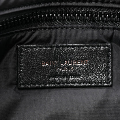 Saint Laurent Econyl Nylon Le 5 A 7 Hobo Black 6 of 10