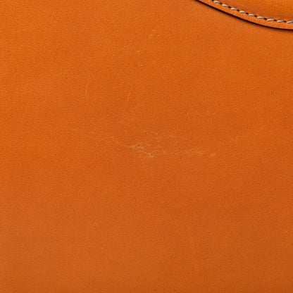 Gucci Calfskin Tote Orange 10 of 13