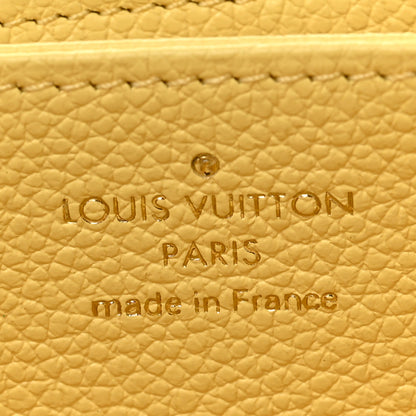 Louis Vuitton Empreinte Monogram Spring in the City Zippy Wallet Pink Beige Yellow 5 of 9