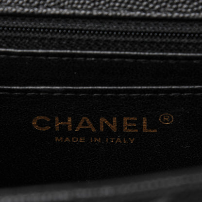 Chanel Caviar Quilted Mini Square Flap Black 6 of 7
