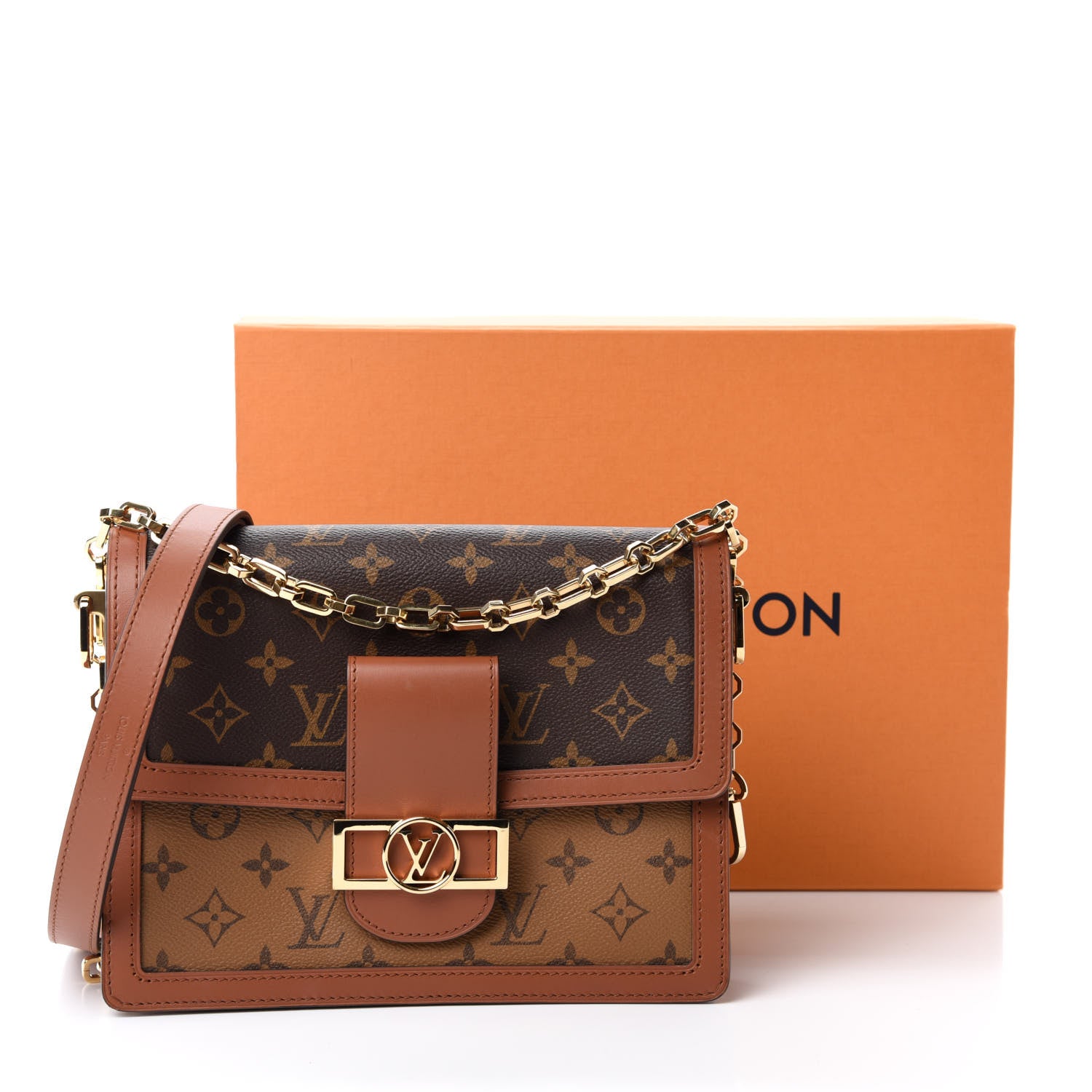 Louis Vuitton Reverse Monogram Dauphine MM 10 of 10