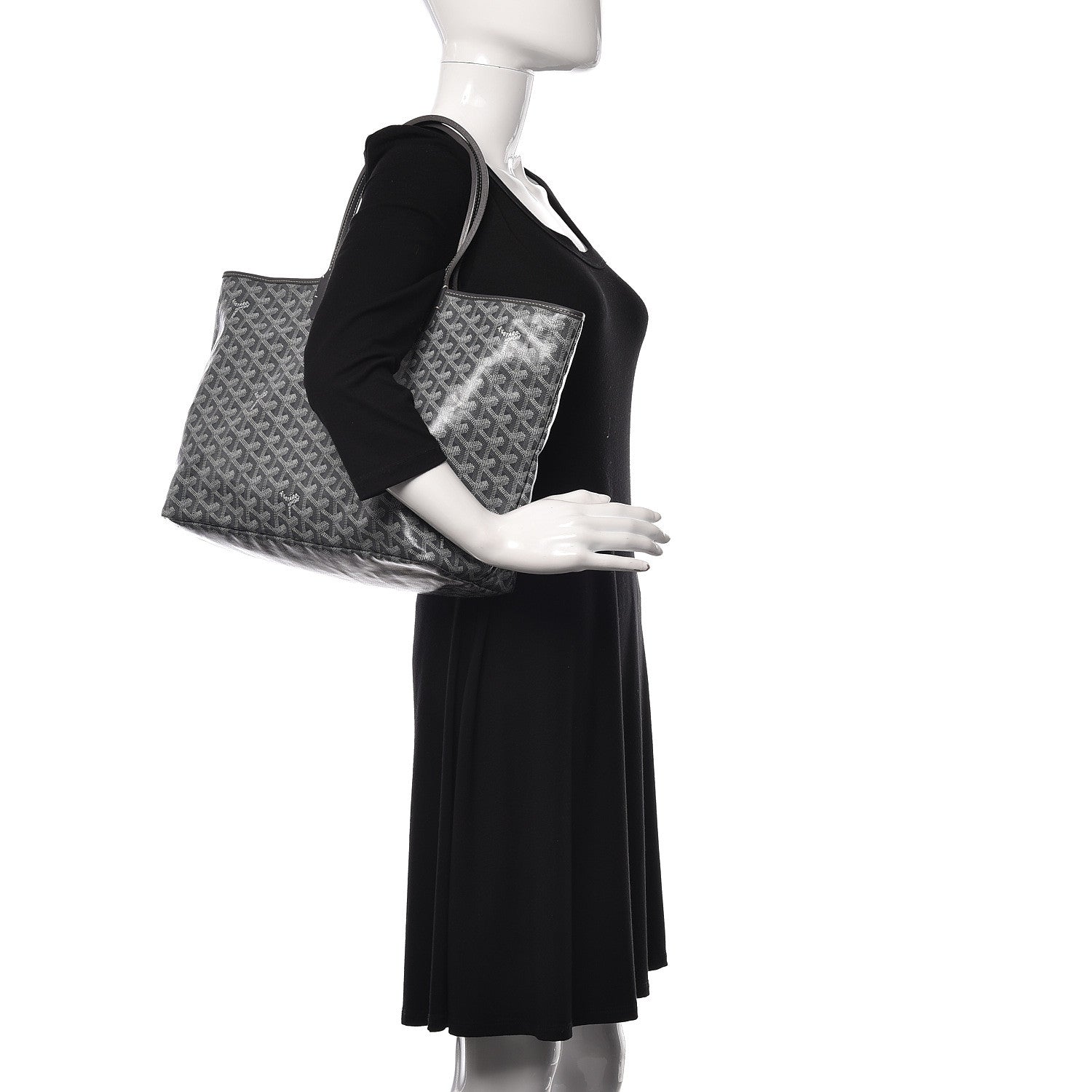 Goyard Goyardine Saint Louis PM Grey 2 of 19