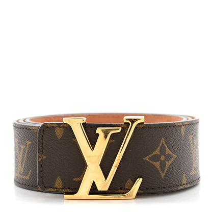 Louis Vuitton Monogram 40mm LV Initiales 90 36 Belt 1 of 10