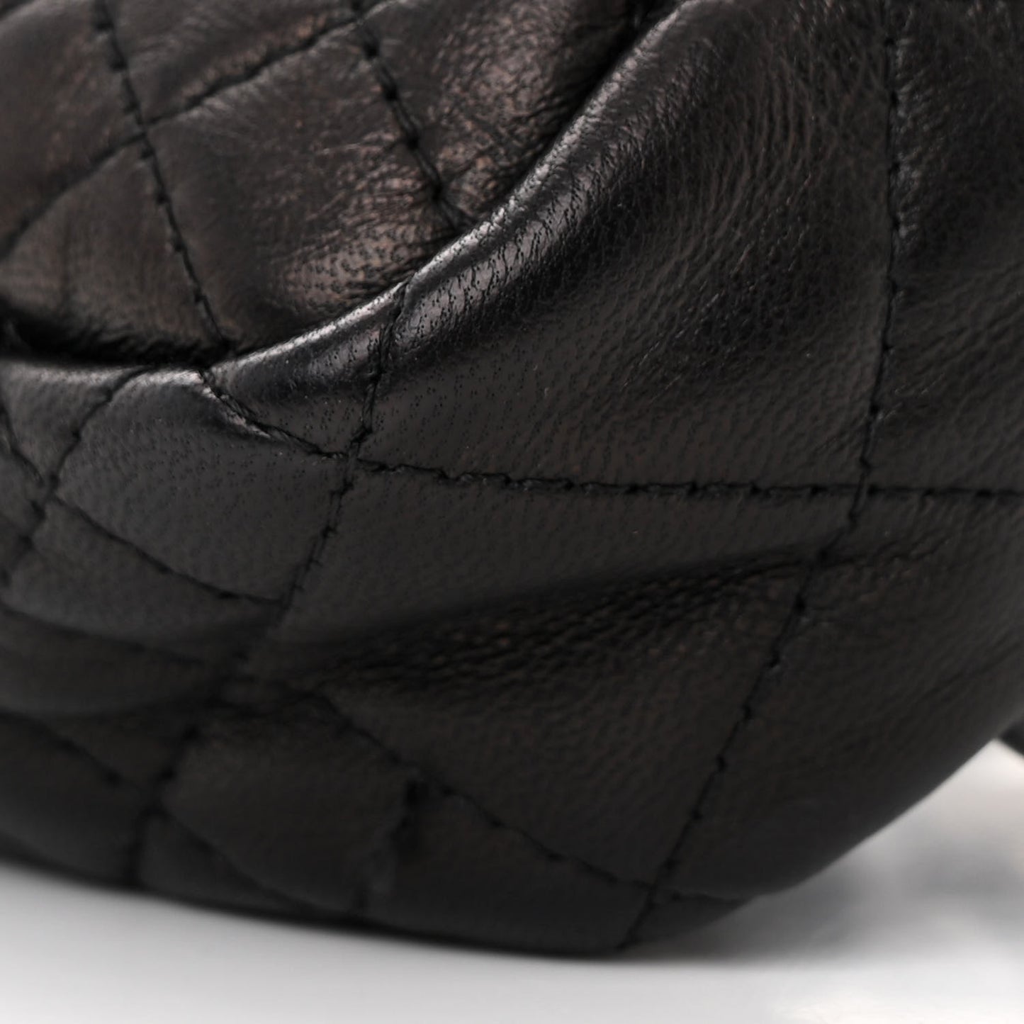 Nappa Barocco Printed Quilted Vanitas Medea Belt Bag Black