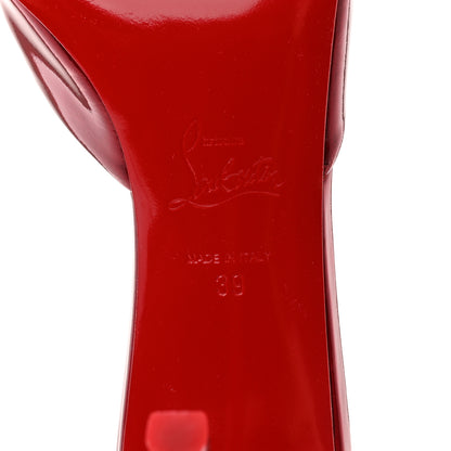 Christian Louboutin Metallic Patent Me Dolly 85 Pumps 39 Loubi 6 of 9