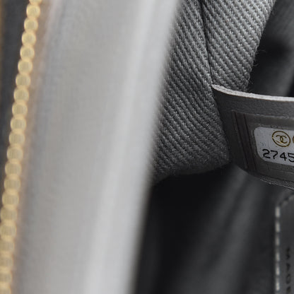 Chanel Caviar Quilted Medium Business Affinity Flap Grey 9 of 11