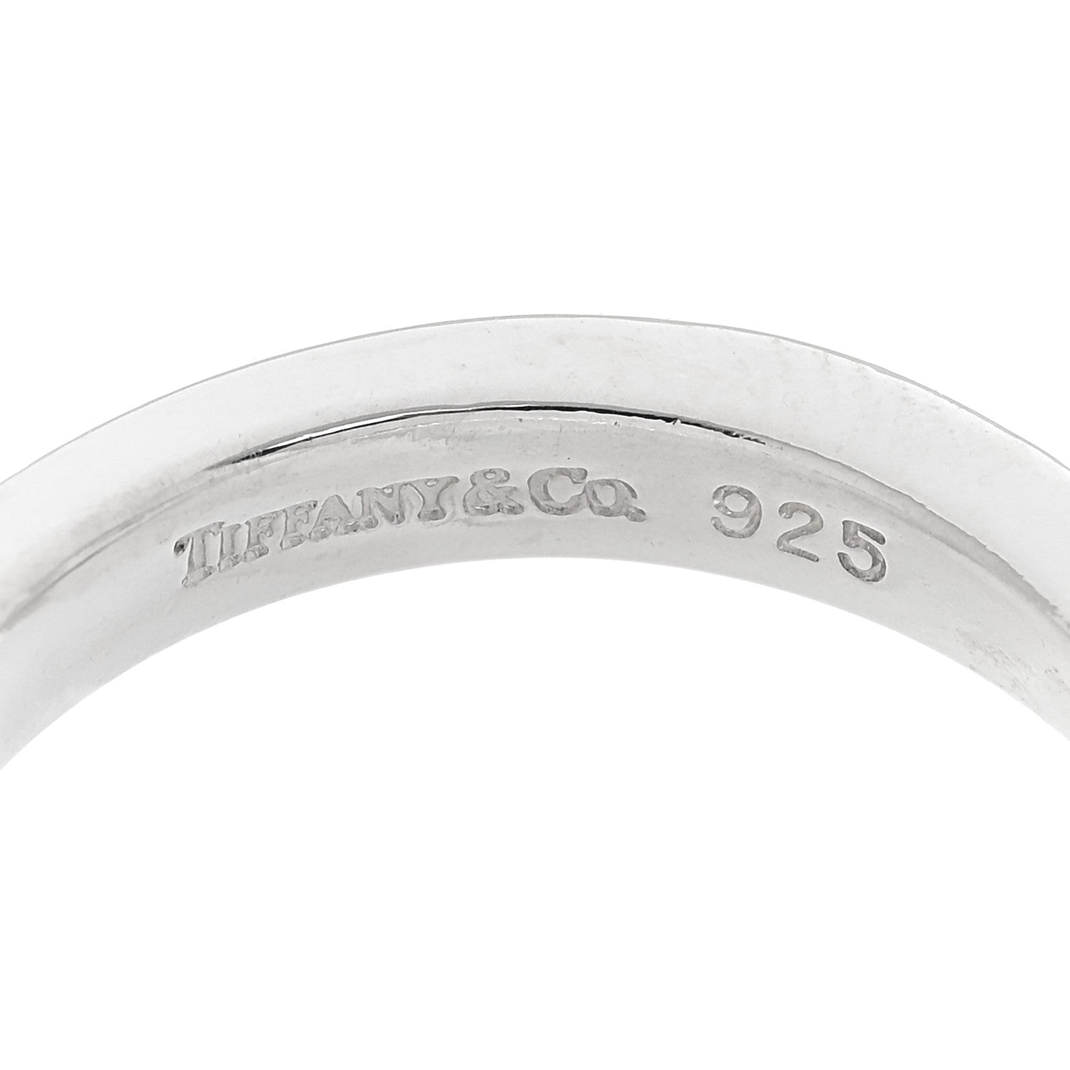 Tiffany Sterling Silver Paloma Picasso Loving Heart Ring 49 4.75 4 of 5
