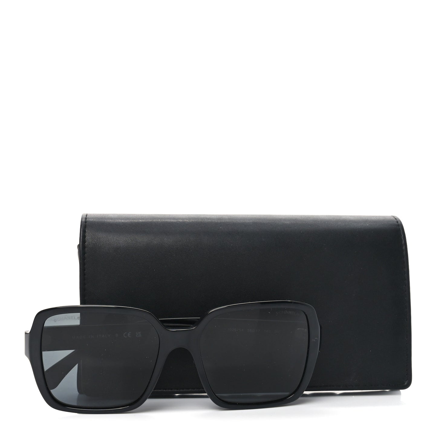 Acetate Square Sunglasses 5408 Black