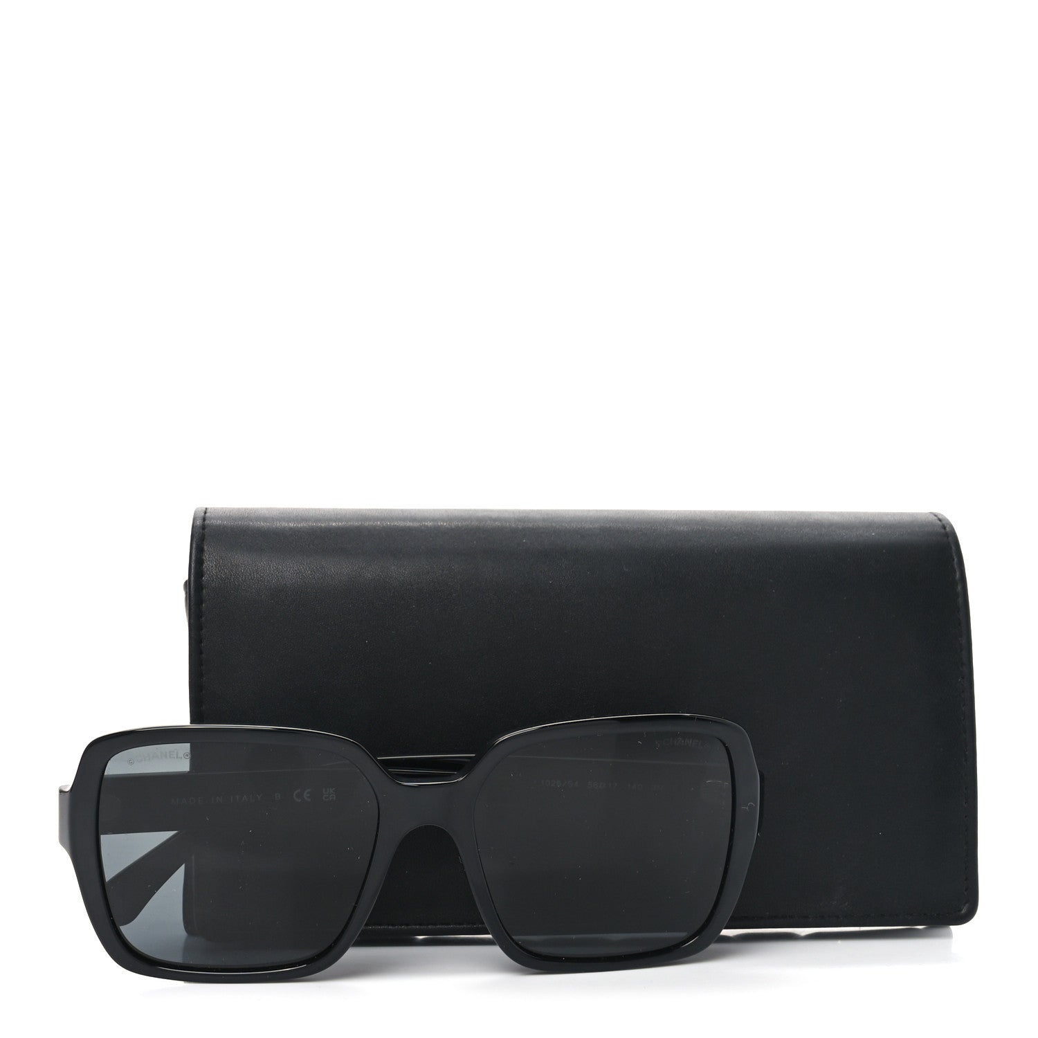 Chanel Acetate Square Sunglasses 5408 Black 7 of 7