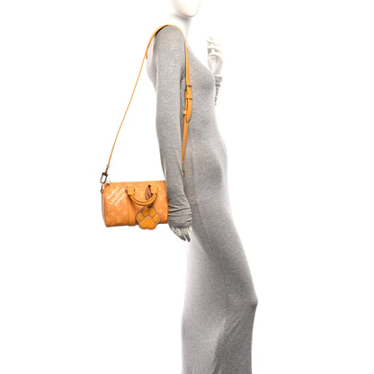 Louis Vuitton Monogram Heritage Keepall Bandouliere 25 Yellow 2 of 10