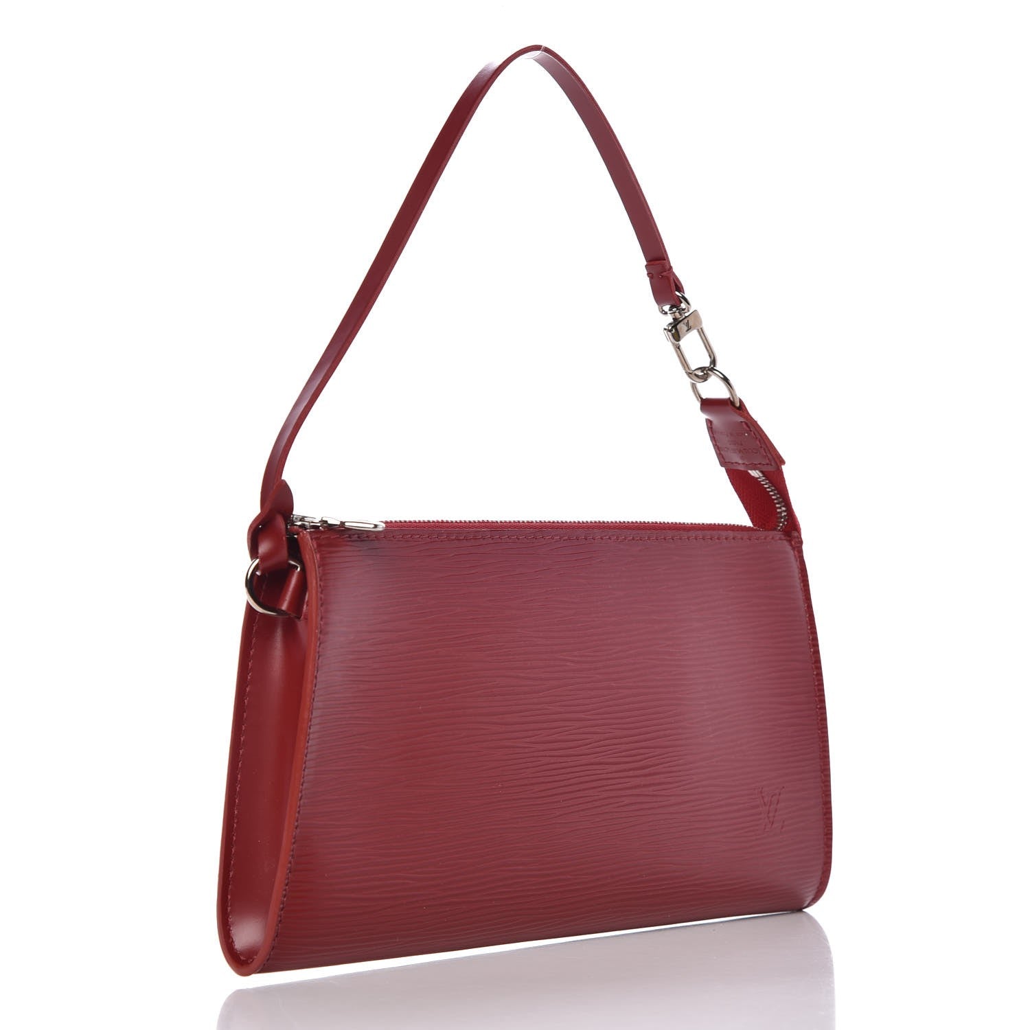 Louis Vuitton Epi Pochette Accessories 24 Rubis 3 of 8
