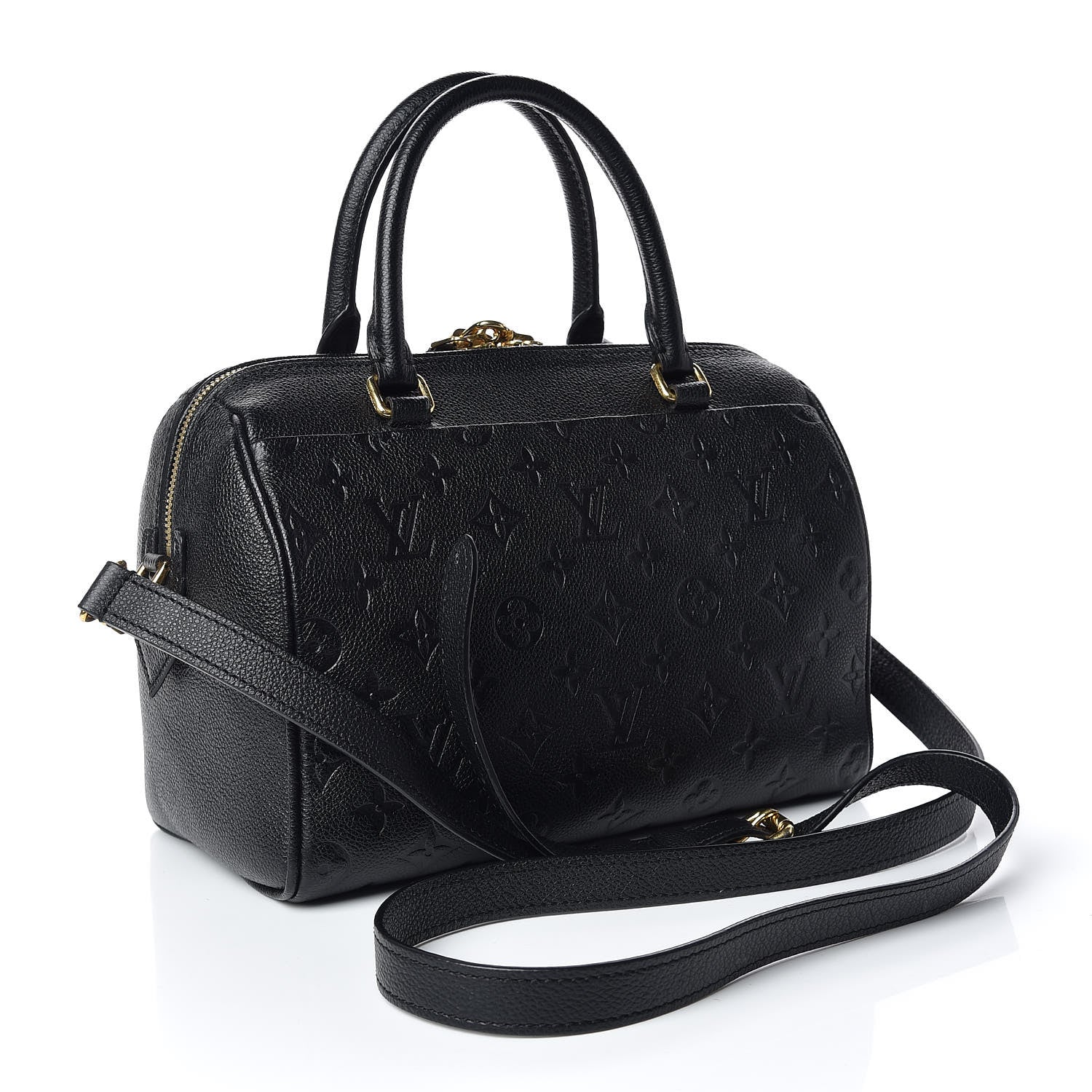 Louis Vuitton Empreinte Speedy Bandouliere 25 NM Black 4 of 12