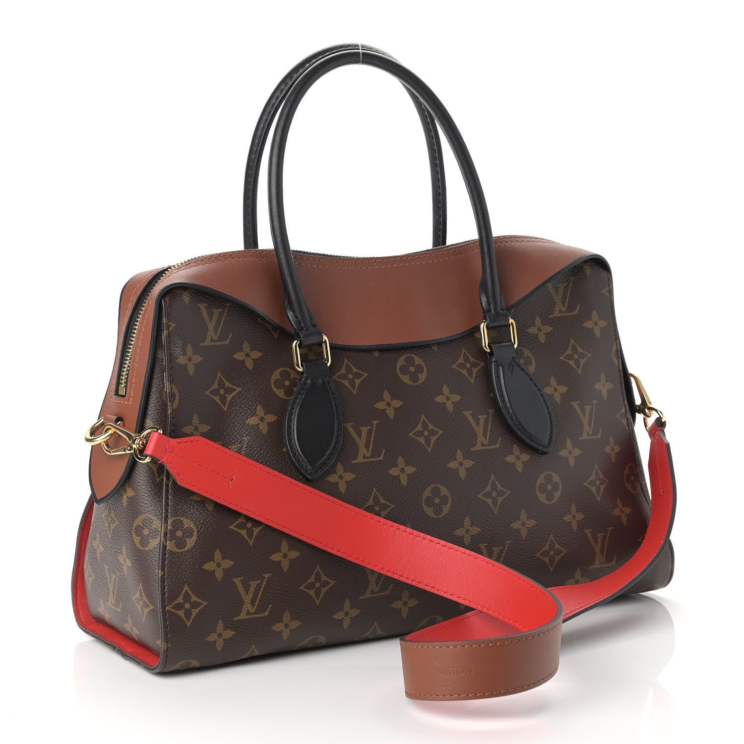 Louis Vuitton Monogram Tuileries Caramel Rouge 3 of 10