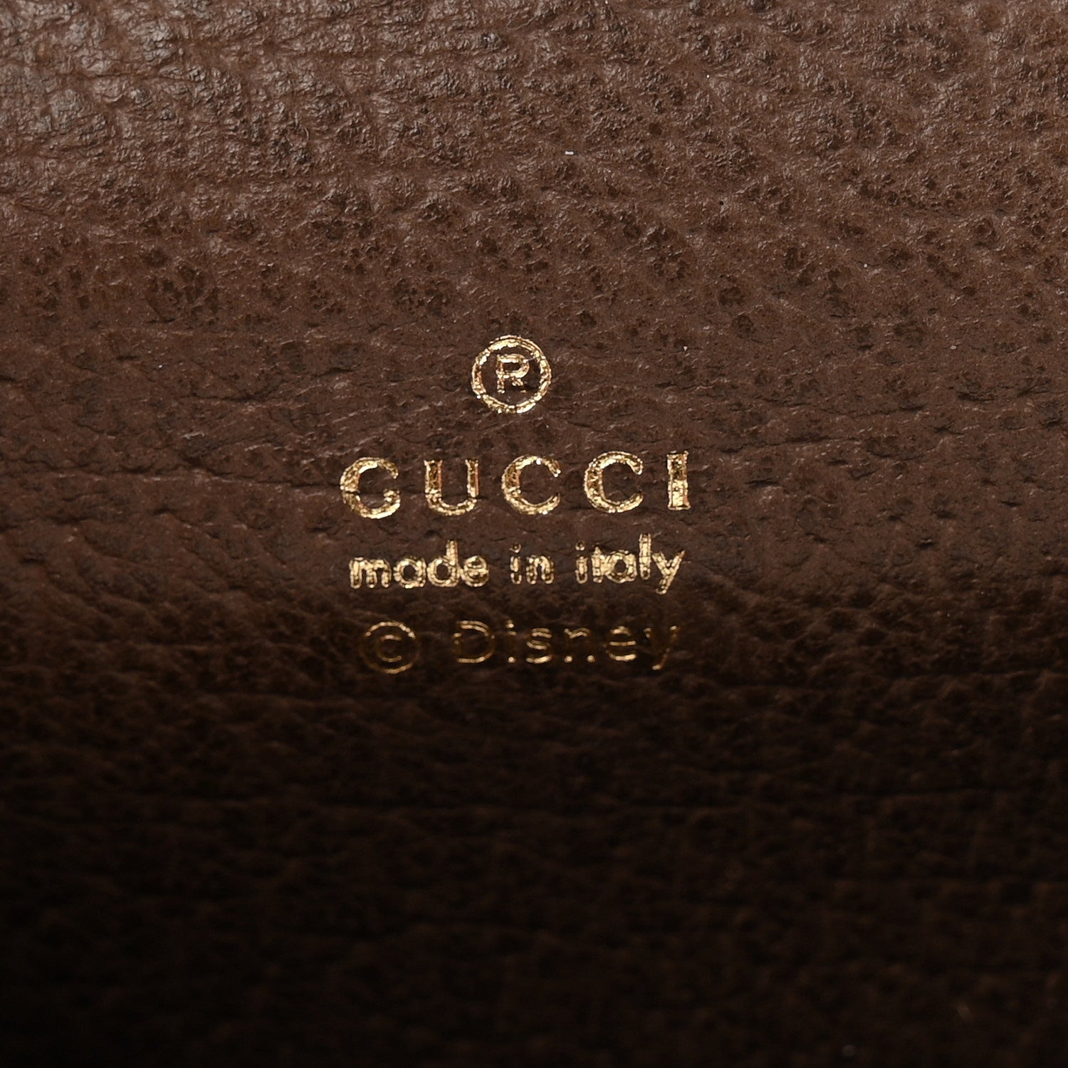 Gucci X DISNEY GG Supreme Monogram Donald Duck Interlocking G Key Pouch Beige Multicolor New Acero 4 of 5