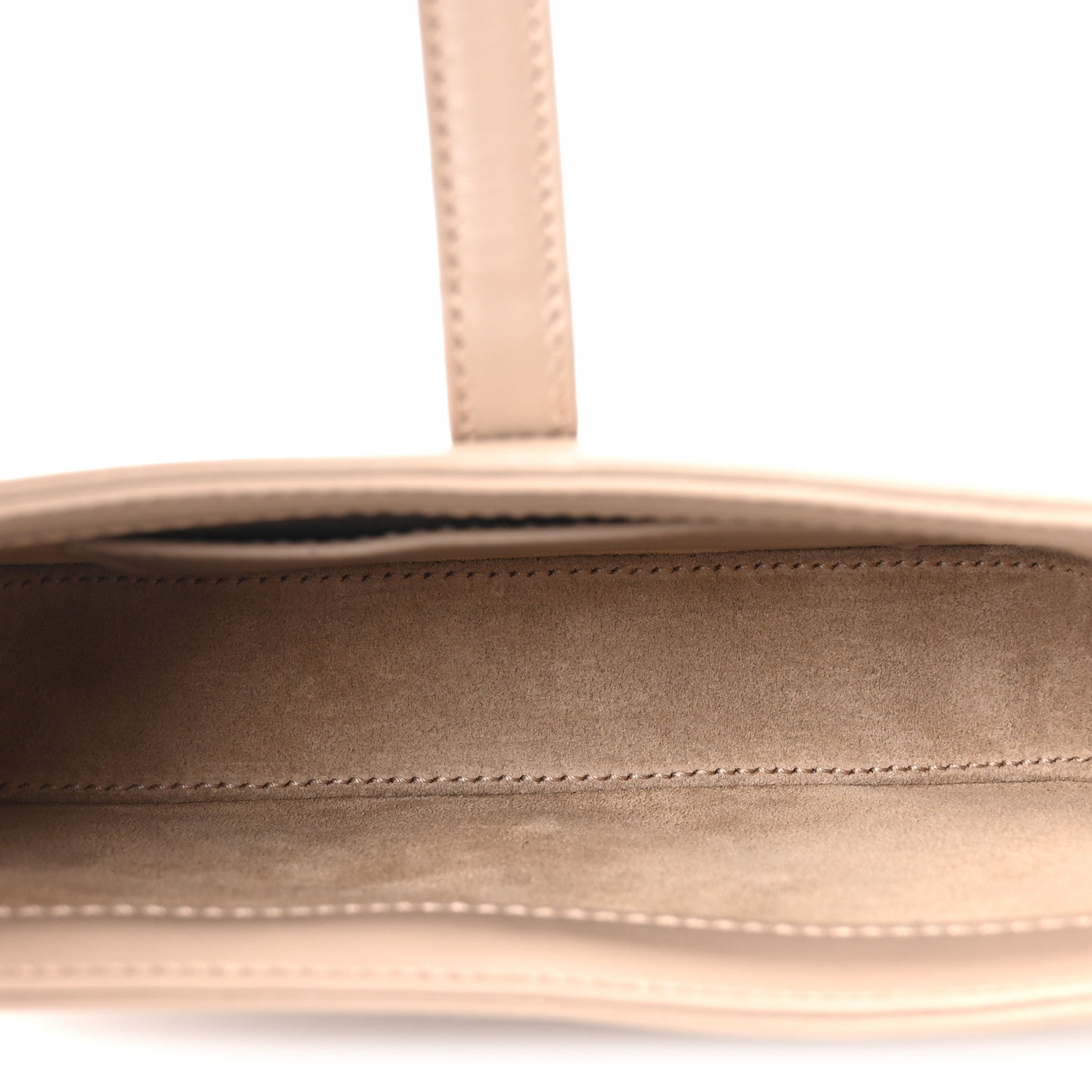 Saint Laurent Vegetable Le 5 A 7 Mini Hobo Dark Beige 5 of 10