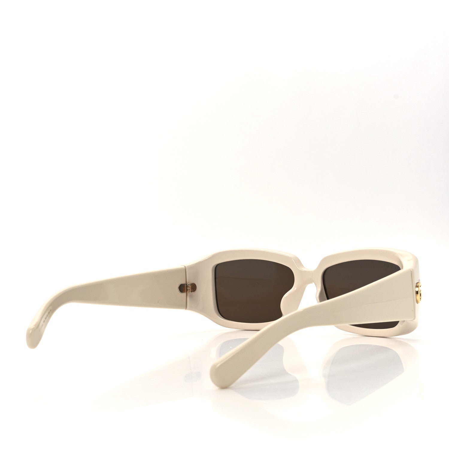 Gucci Acetate Rectangular Sunglasses GG1403SK White 4 of 7