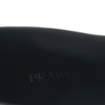 Prada Vitello Knee High Boots 36 Black 7 of 10