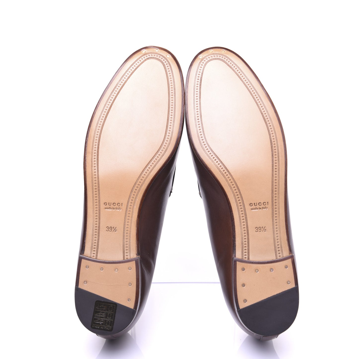 Calfskin Womens Jordaan Loafers 39.5 Fondente Brown