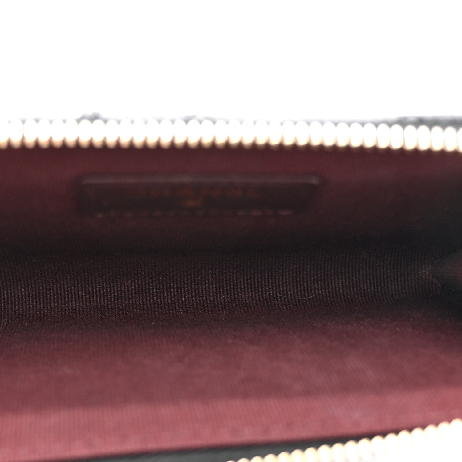 Chanel Caviar Quilted CC Zip Around Card Holder Black 5 of 8