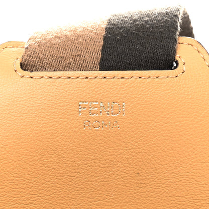 Fendi Vitello Grace Matte Mini Guitar Bag Miele Scuro 7 of 11