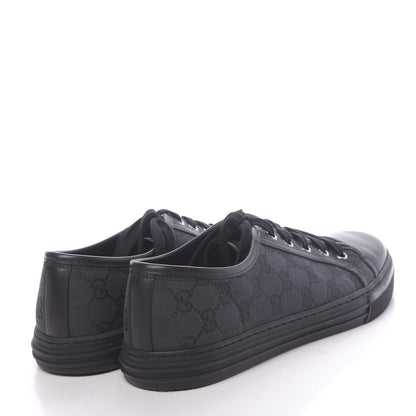 Gucci Monogram Mens Sneakers 8 Black Piombo 4 of 8