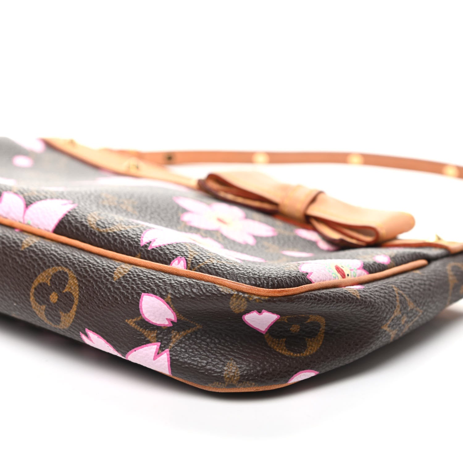 Louis Vuitton Monogram Cherry Blossom Pochette Accessories Brown 8 of 8
