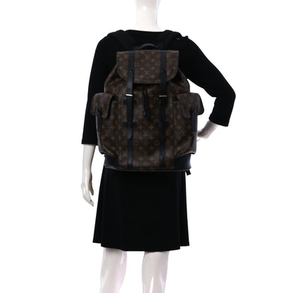 Louis Vuitton Monogram Macassar Christopher PM Backpack 2 of 11