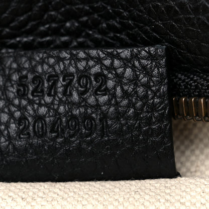 Gucci Grained Calfskin Small Logo Belt Bag Black 7 of 9