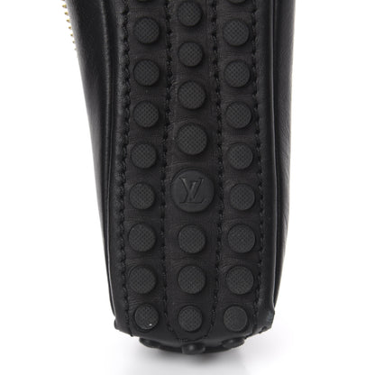 Louis Vuitton Calfskin Zip Oxford Ballerina Flats 35 Black 8 of 9