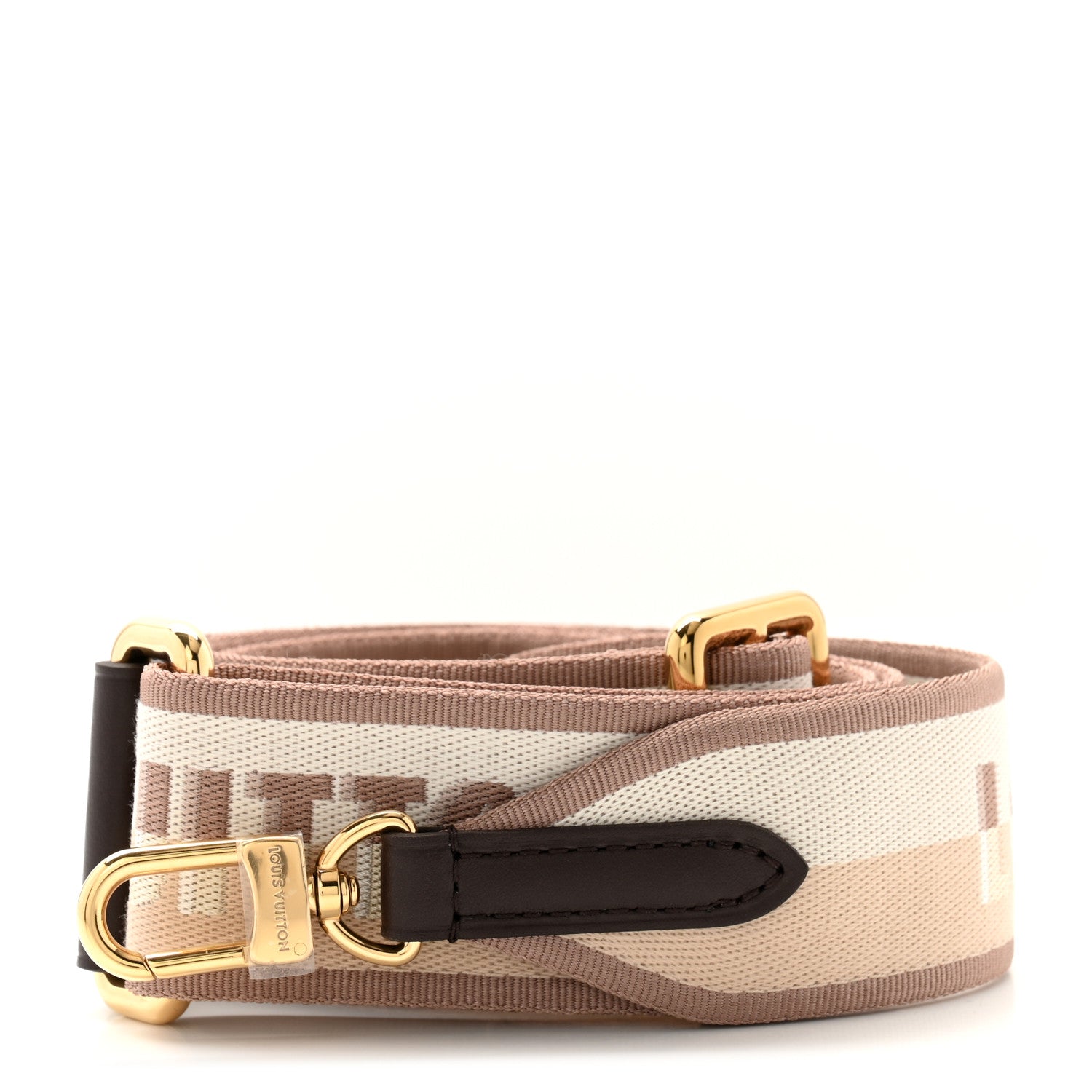 Louis Vuitton Jacquard Speedy Bandouliere 20 Shoulder Strap Beige Brown 1 of 4