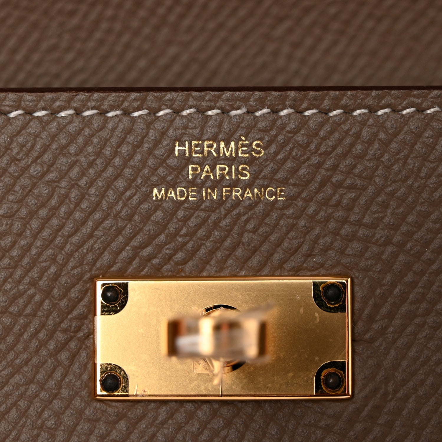 Hermes Epsom Kelly Longue Wallet Etoupe 6 of 10