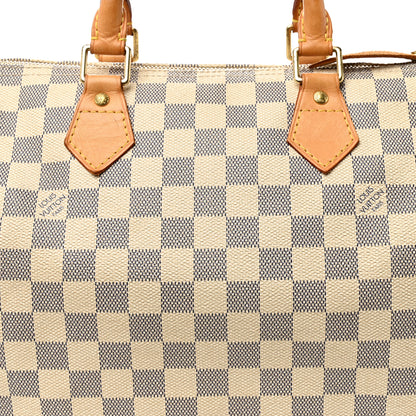 Louis Vuitton Damier Azur Speedy 30 8 of 12