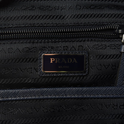 Prada Tessuto Stampato Nylon Otta Print Sling Backpack Black 9 of 12