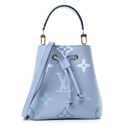 Louis Vuitton Empreinte Monogram Giant By The Pool Neonoe BB Summer Blue 1 of 10