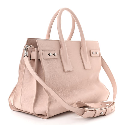 Saint Laurent Grained Calfskin Small Sac De Jour Marble Pink 3 of 16