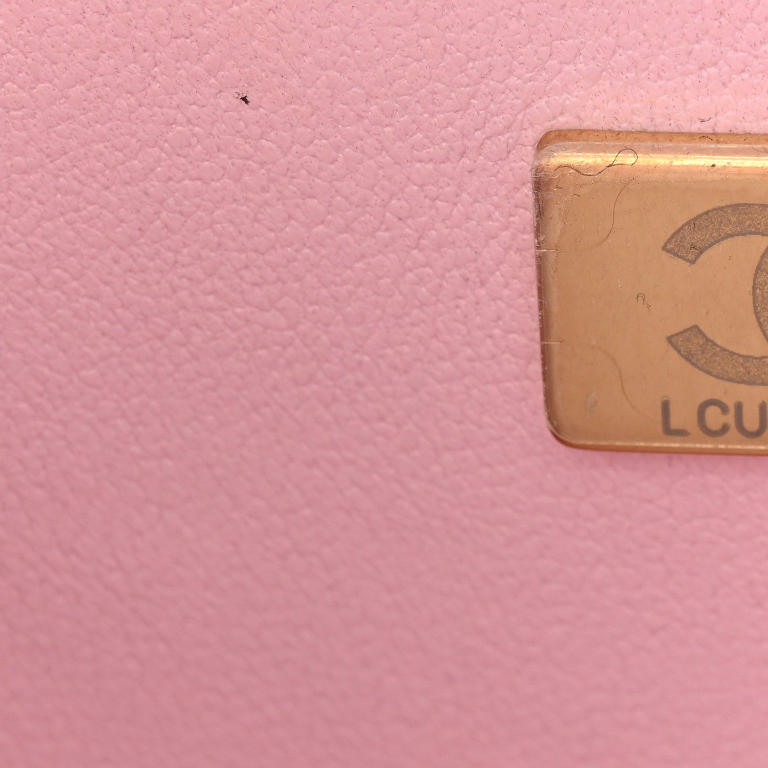 Chanel Lambskin Quilted Mini Top Handle Rectangular Flap Light Pink 7 of 13