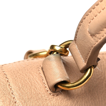 Saint Laurent Calfskin Canvas Small Muse Two Beige 15 of 15