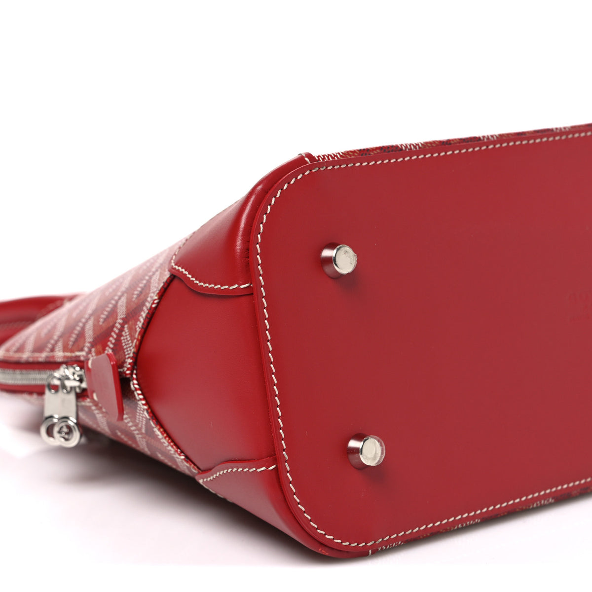 Goyard Goyardine Sac Vendome PM Red 9 of 11