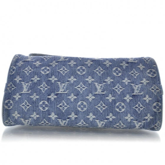 Monogram Denim Neo Speedy Blue