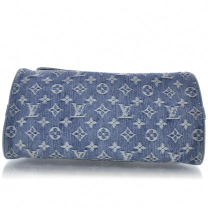 Louis Vuitton Monogram Denim Neo Speedy Blue 6 of 9