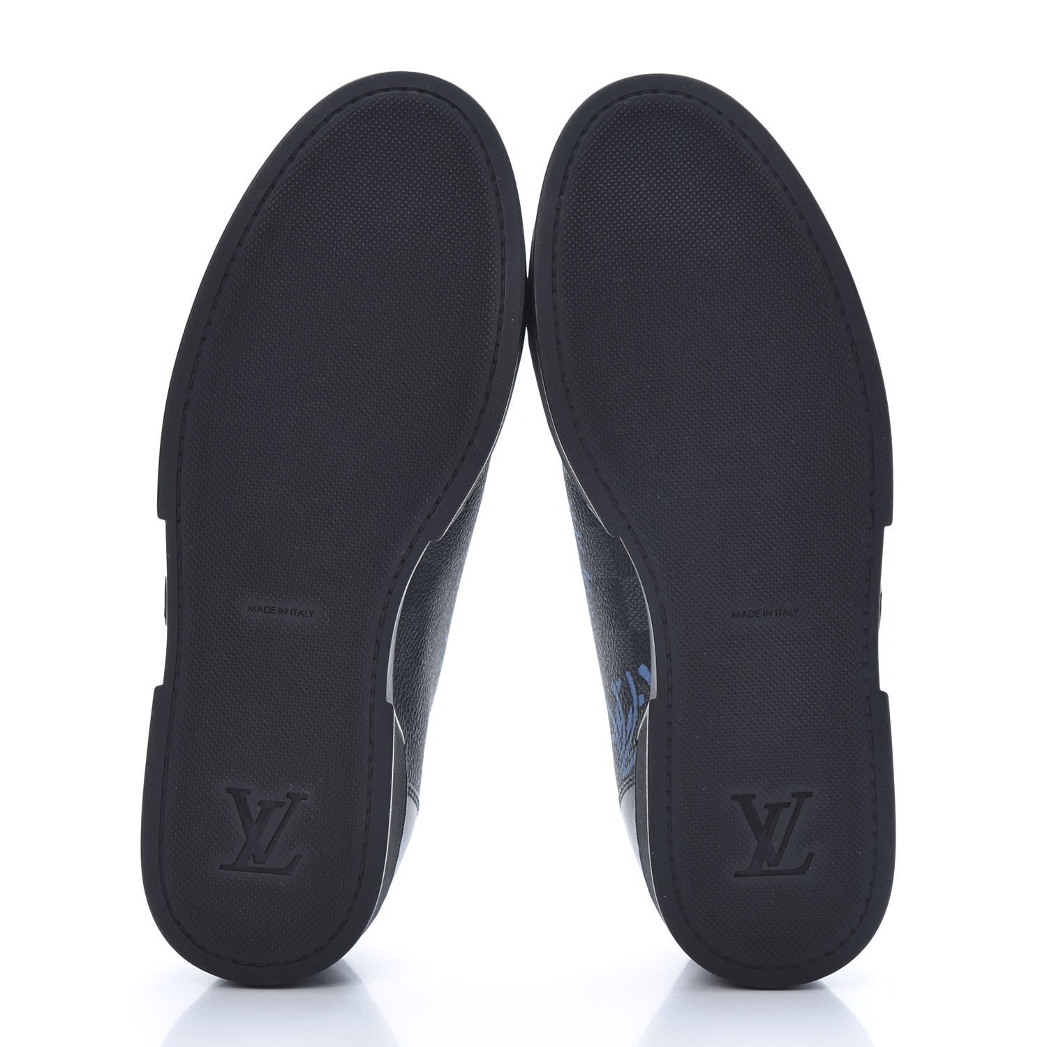 Louis Vuitton Damier Graphite Rope Sneakers 5 Blue 5 of 8