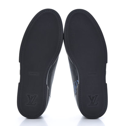 Louis Vuitton Damier Graphite Rope Sneakers 5 Blue 5 of 8
