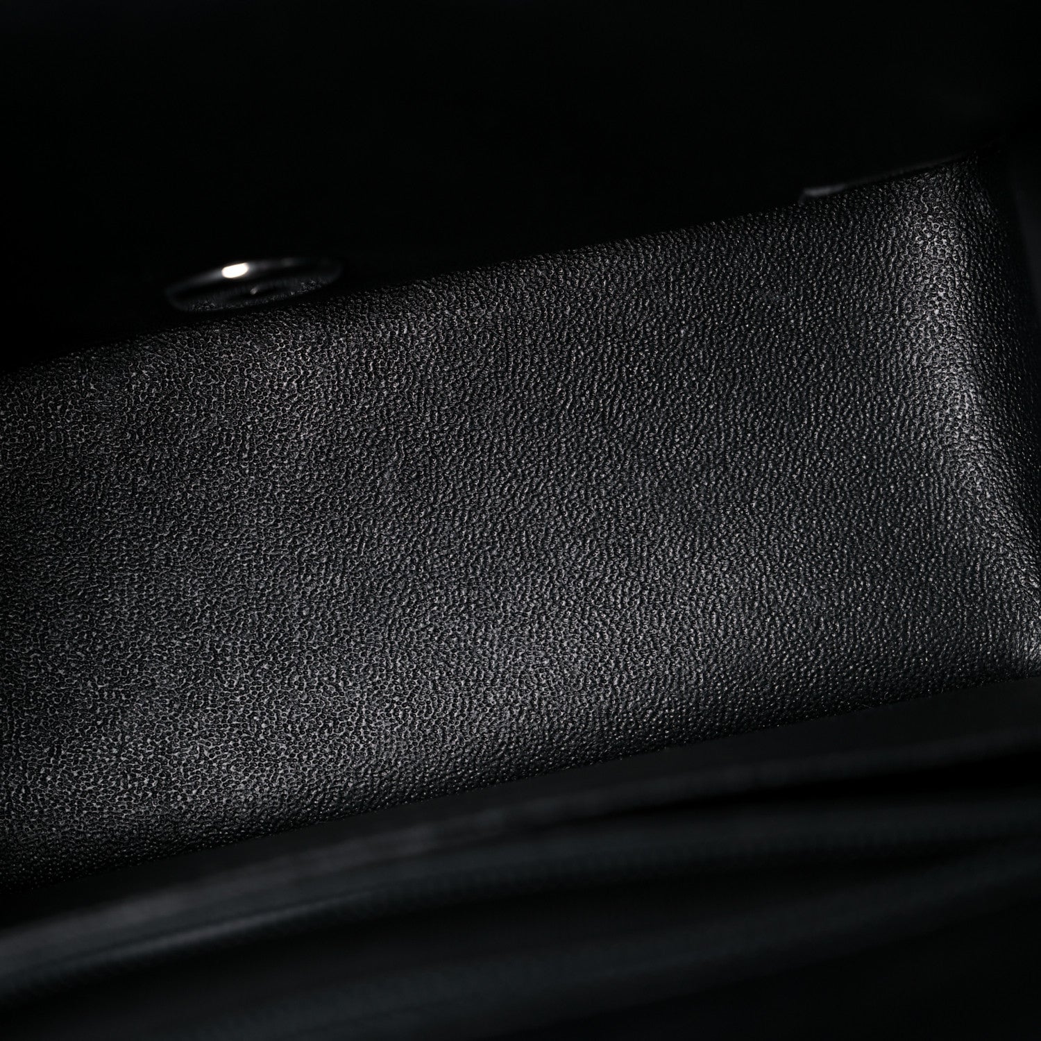 Chanel Lambskin Chevron Quilted Mini Square Flap Black 12 of 14
